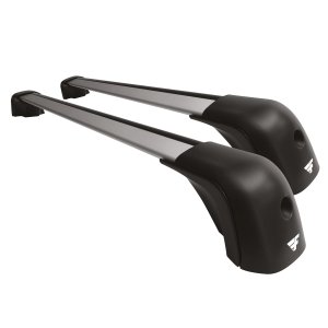 BMW 3 Series E90 Sedan Roof Rack Cross Bars - Omac - Compact (9090G Kit PR8) - Gray - '05-'12